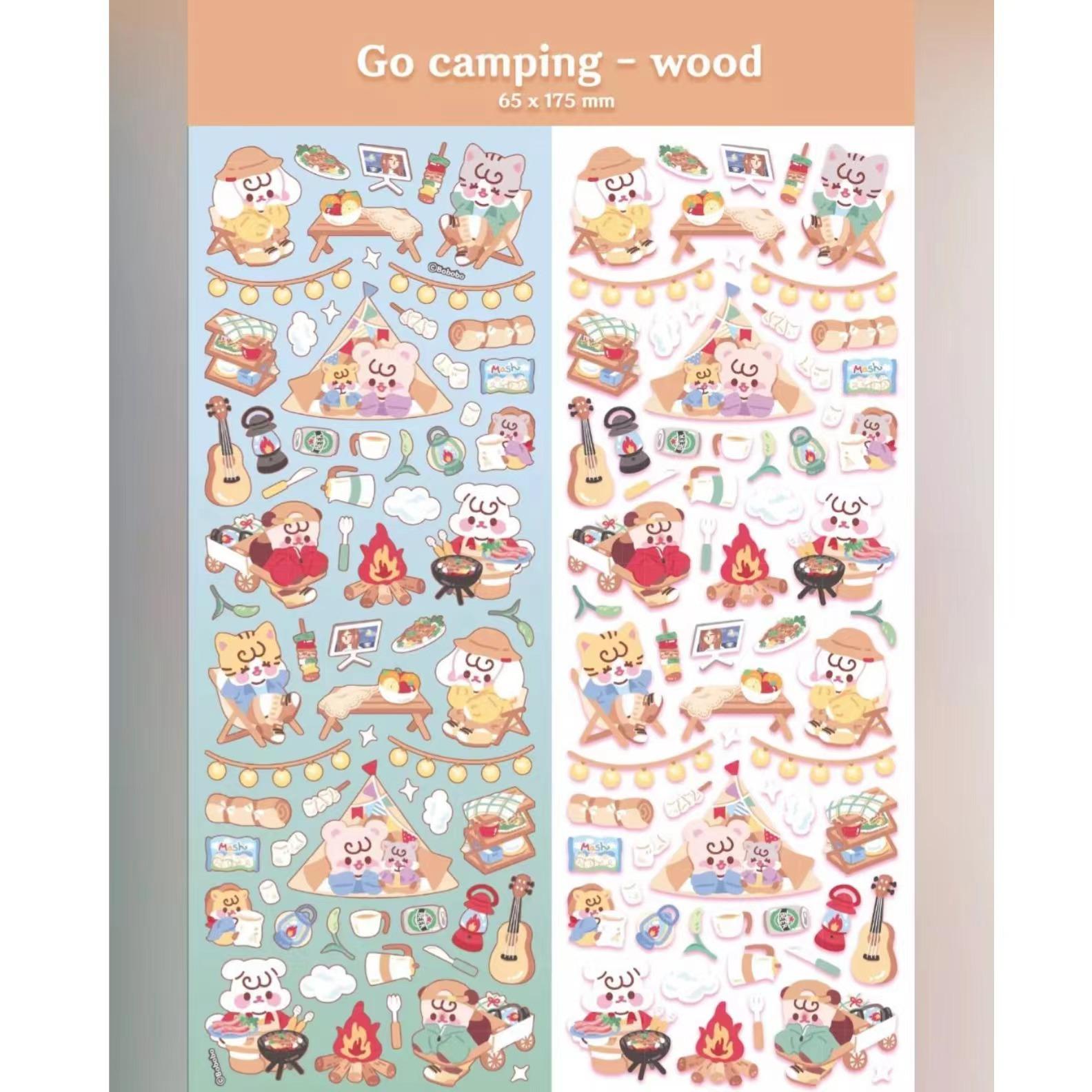 

Весенняя прогулка Маленький рулон наклейки PET лазерная милая мультяшная наклейка Gooka Diy Декоративный материал