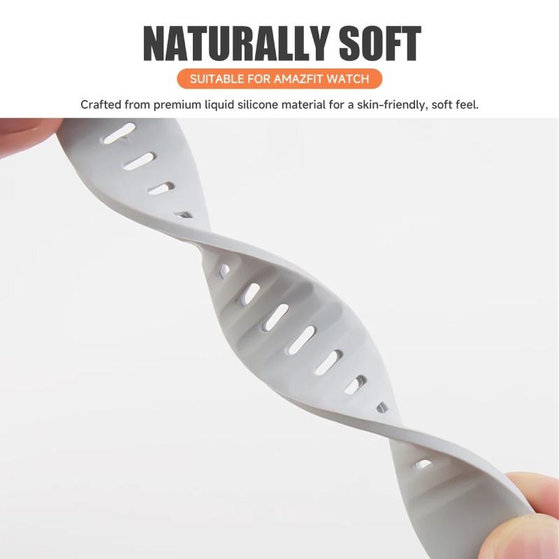 Silicone Strap For Huami Amazfit T-Rex 3/2 Bracelet Loop Wristband For Amazfit T-Rex/pro Correa Belt Replaceable Sport Band