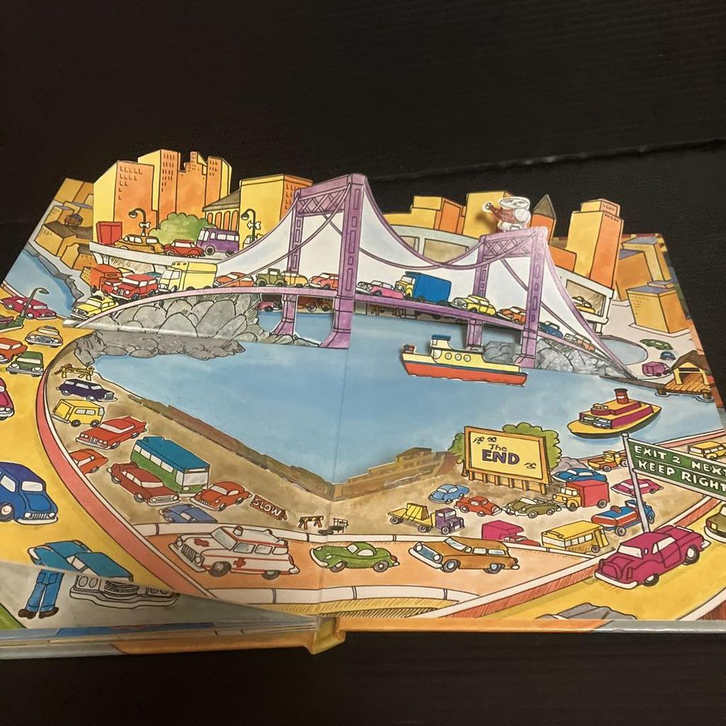 [USED] Pop-up Book of Cars, 1976