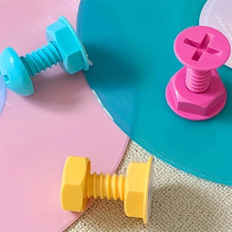 Colorful Screw Hook Ins Style Self adhesive Rack Cute Cartoon Sticky Hook for Wall Door Non Punching Hooks for Storage Organizer
