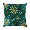 Christmas Tree Pillow Cover Sofa Living Room Cushion Cover Office Waist Pillow Bedside Square Pillowcase Removable And Washable