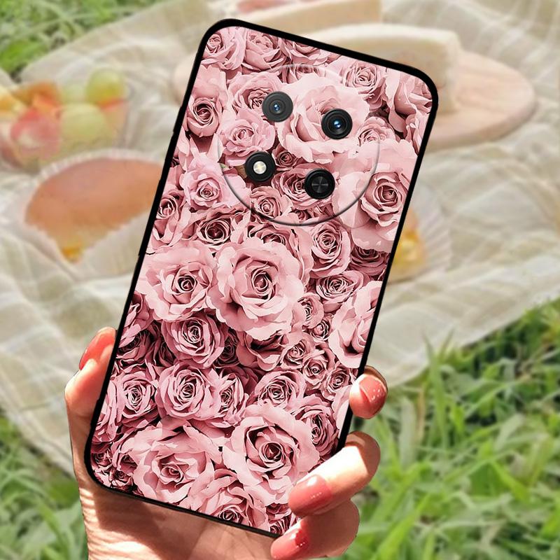 Etui Do Huawei Honor Magic7 Lite 5G Miękkie Silikonowe TPU Pokrowiec Na Telefon Dla Honor Magic7 Pro Fundas Magic 7 Odporna Na Wstrząsy Osłona Zderzaka