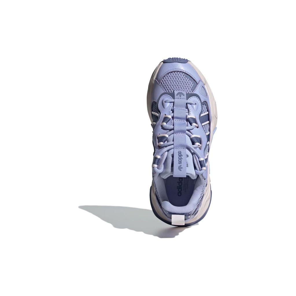 Adidas Originals Ozthemis Fabric Comfortable Versatile Shock Absorbing Durable Low Top Dad Sneakers Women Sneakers Purple IH0837