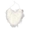Santa Claus Beard Realistic Curly Fluffy Soft Elastic Band Costume Accessories Adults/Kids Christmas Performance Santa Fake White Handlebar