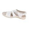 Women's Footwear Roman-style Wedge Sandals with Round Heads Hook and Loop Retro One-word Plus Size Beach Shoes