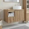 Bathroom Furniture Set 2 Pcs. Artisan Oak Engineered Wood