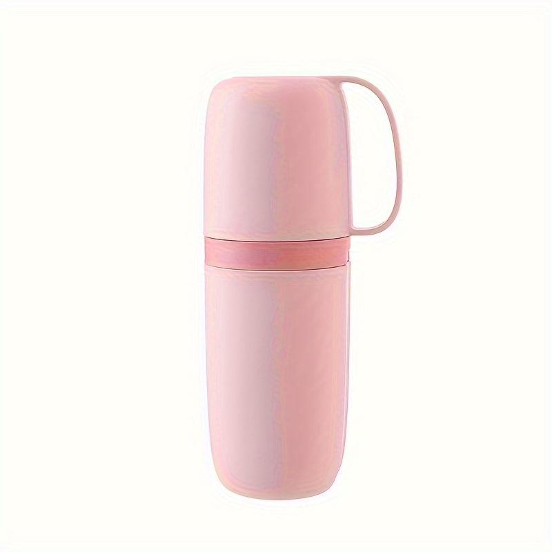 1pc Compact Travel Toothbrush Storage Box - Portable Storage Box with Toothpaste Container, Mouthwash Cup, and Sanitary Design