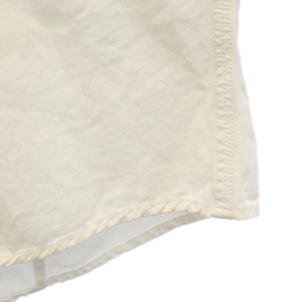 Nigel Cabourn Long Sleeve Cotton Shirt 8 White System Women Used