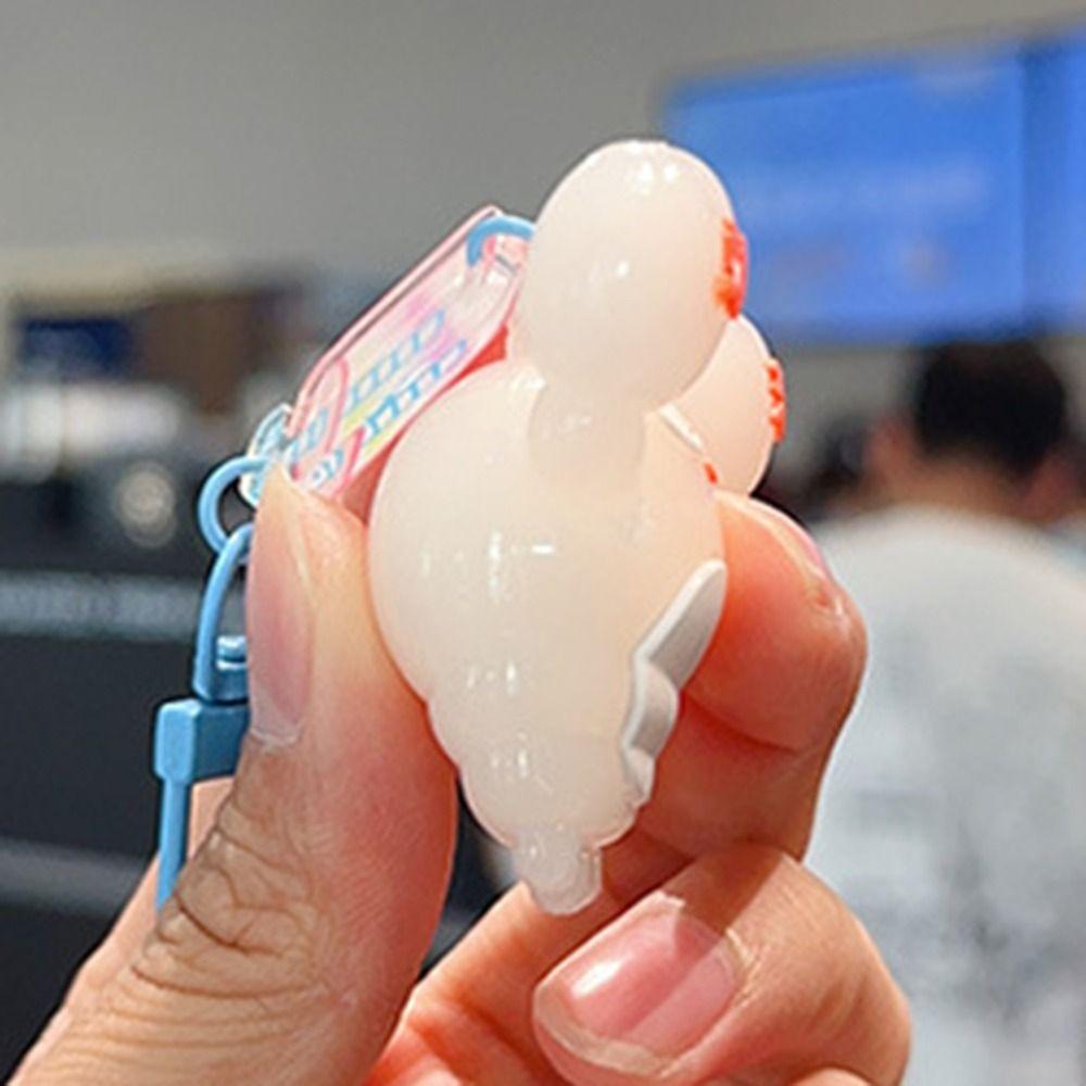 Shrimp Crab Car Key Pendant Uv Sensitivity Bag Hanging Decoration  Backpack