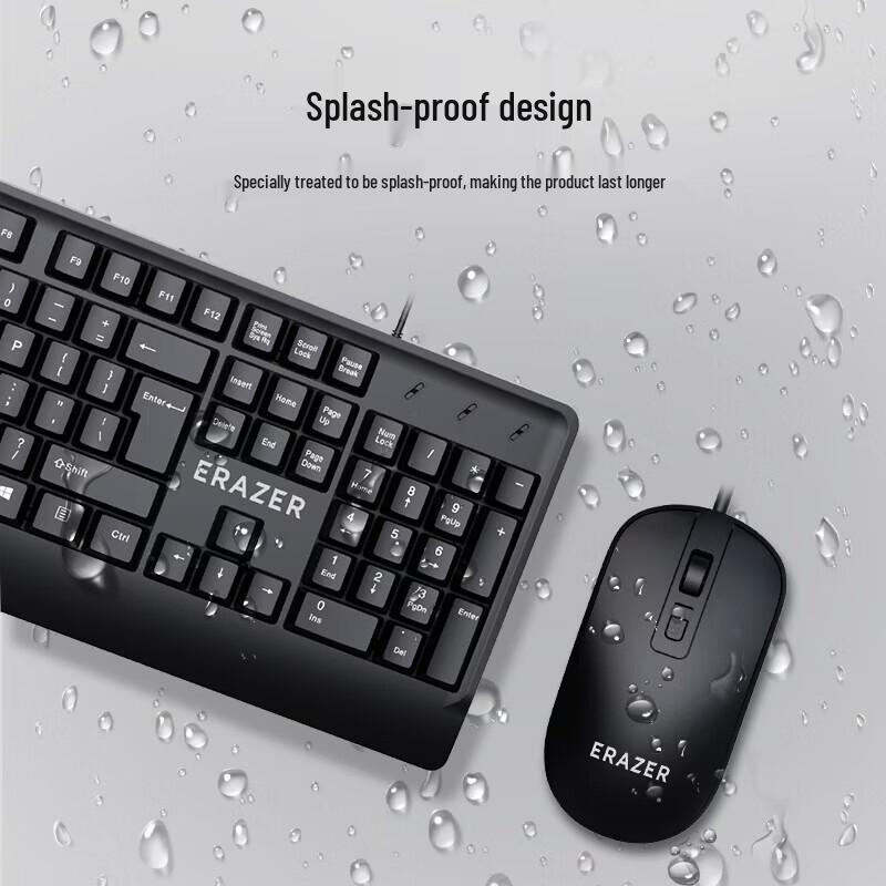 Lenovo KM102 Wired Keyboard & Mouse Combo