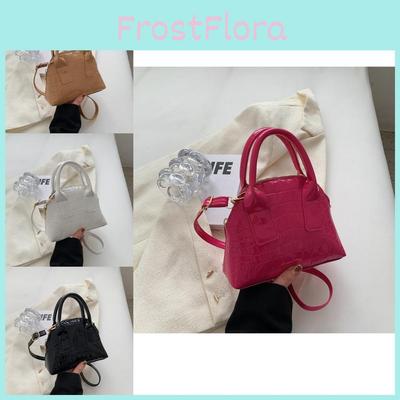 Chic Shell Bag For Women Trendy Pu Crossbody Bag Spring 2023 Street Style Handbag
