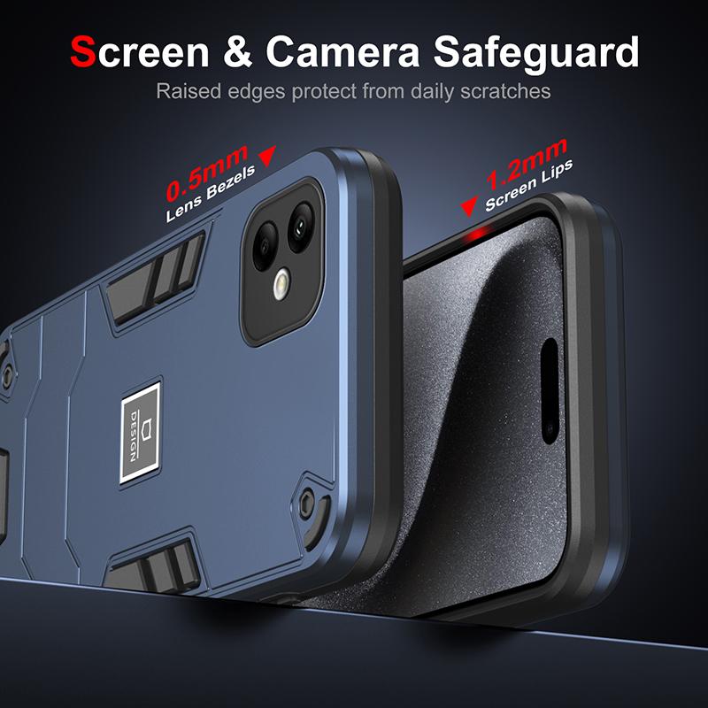 For Samsung A05 A05S A05E Magnetic Shockproof Armor Matte Case For Samsung Galaxy A05 A05S A05E Soft Silicone Bumper Hard Cover