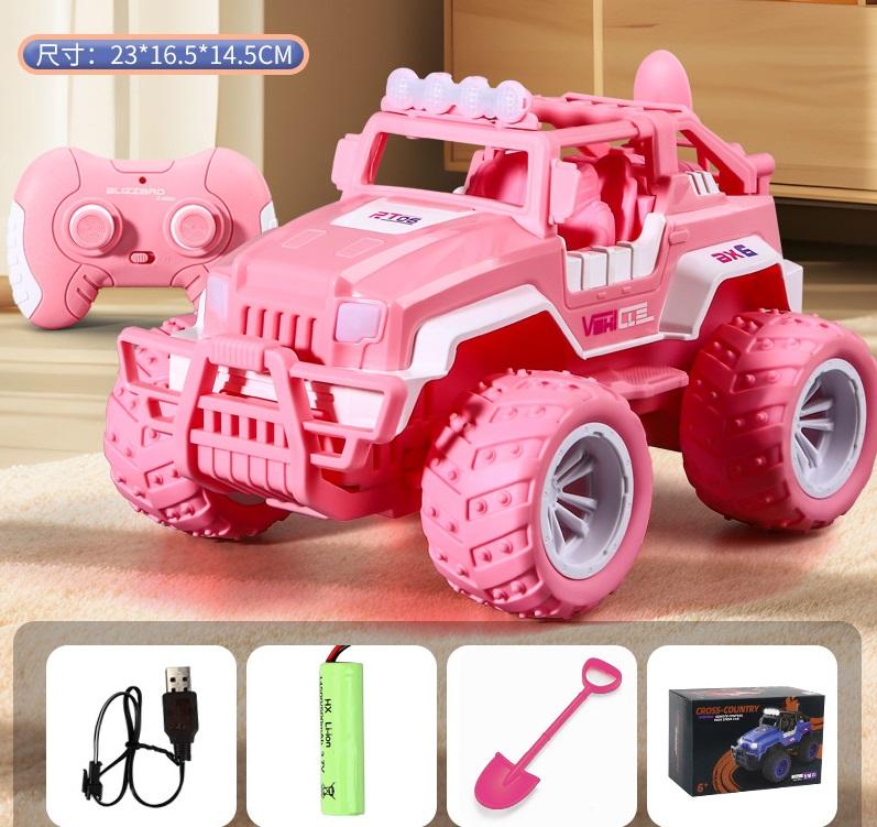 

Remote Controlled Off Road Vehicle Pink Girl Toy Climbing Car Children Boy Toy Car Christmas Gift