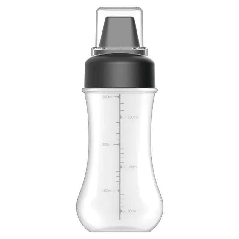 5-Loch-Quetschflaschen, Gewürzflaschen mit Düsen, Ketchup-Mayonnaise-Quetschflasche, Honigspender, Küchenbedarf