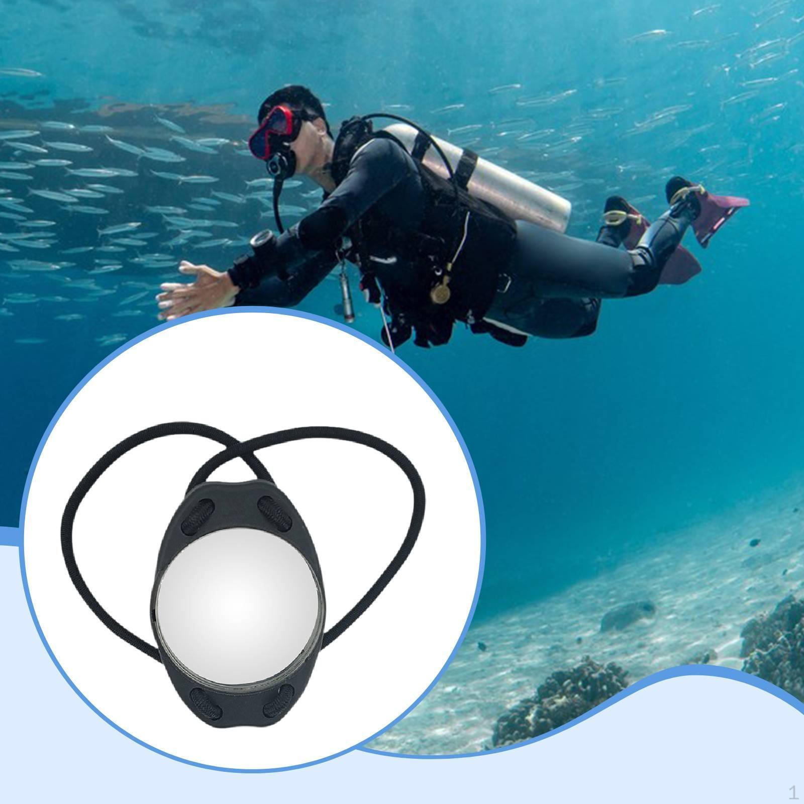 Scuba Diving Wrist Mirror Underwater Lightweight Equipment Compact Professional