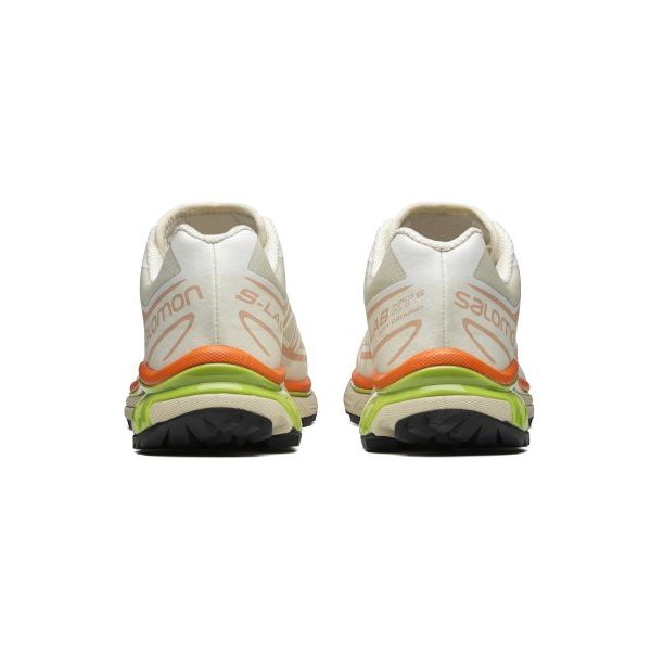 SALOMON XT-6 Waniliowo-Różowa Chmura Unisex Trampki Kremowo-Szare L47147800