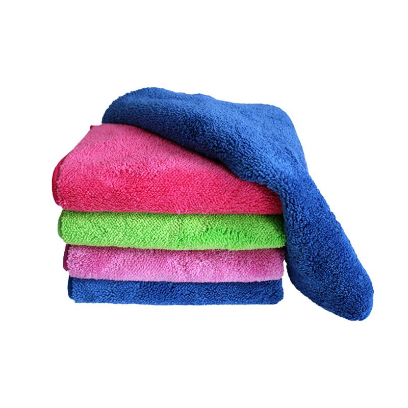 Thickened Coral Fleece Cleaning Cloths