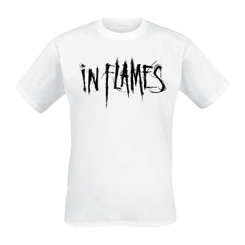 

In Flames A Swedish Metal Rock Band Trendy European and American Brand Dark and Loose Top for Both Unisex Women Trendy Apparel M