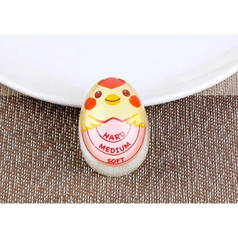 1 Color Changing Egg Timer Resin Material Perfect Boiled Eggs By Temperature Kitchen Helper Egg Timer Red Timer Tools