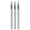 3Pcs Round Hole Puncher Alloy Steel DIY Leather Craft Cutter Punching Tool Hollow Drilling0.5mm