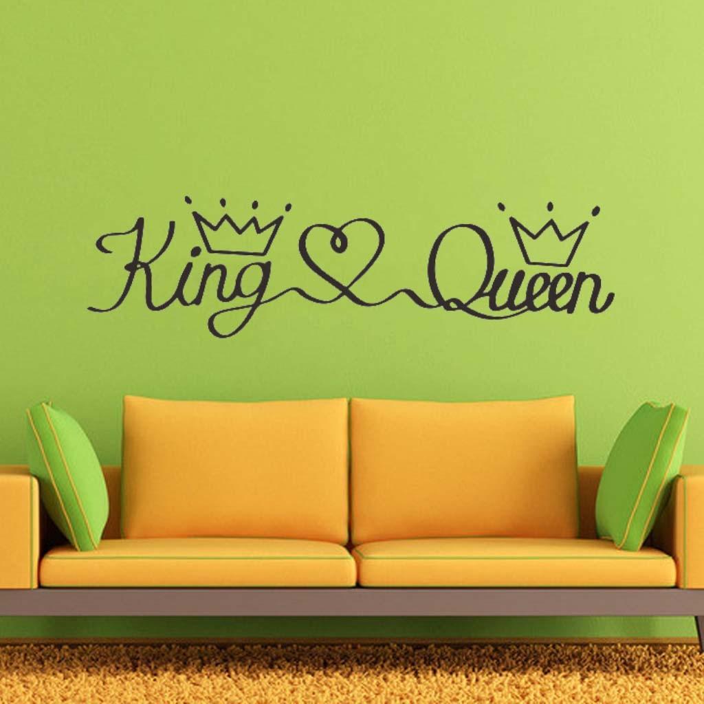 Large letters English alphabet PVC Sticker Wall Stickers Living Room Decoration