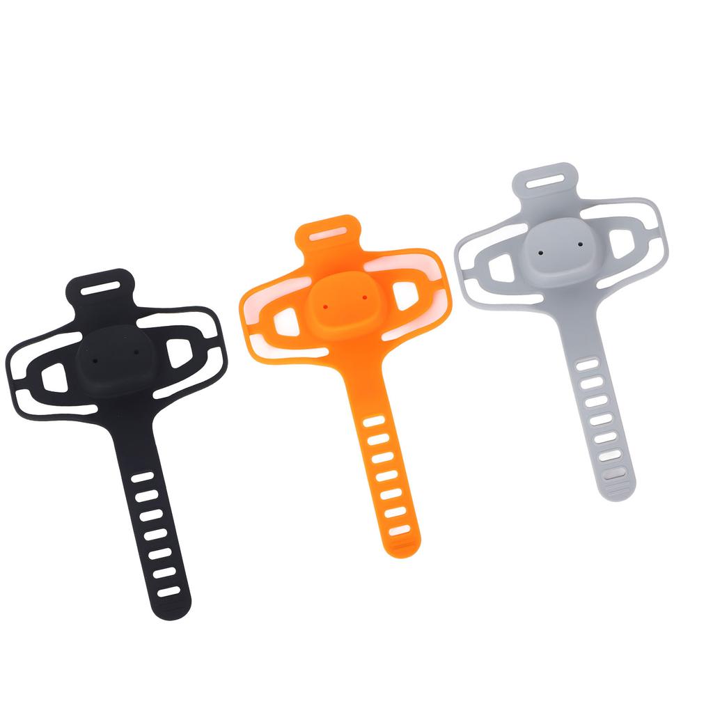 Bike Silicone Phone Holder Mount Strap Bicycle Motorcycle Scooter Handlebar Cell Phone Clamp