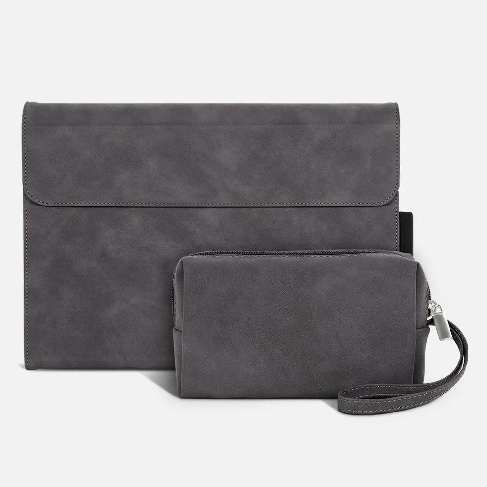 Soft TPU Case for Microsoft Surface Pro 11 10 9 8 7 6 Funda Case PU Leather for Surface Pro X Sleeve Bag Protective Shell