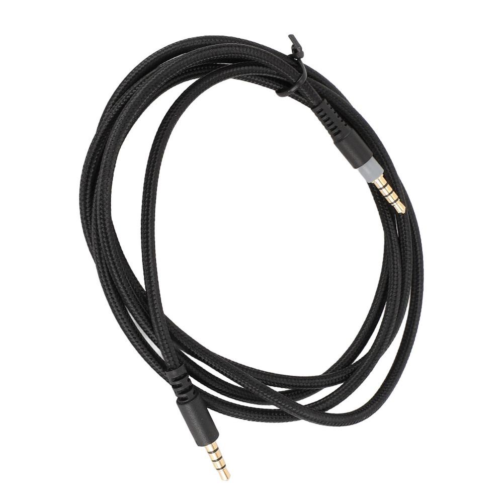 Gold Plated Plug Braided Headphone Cable for Cloud Alpha Cloud Mix Cloud Headset Sound Cable
