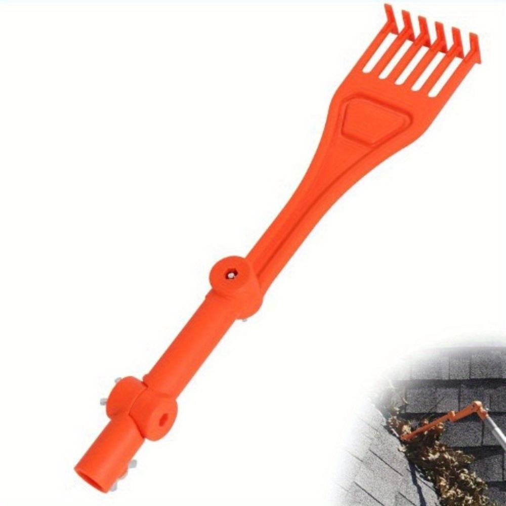 

1PC Gutter Cleaning Tool Mini Rake Rotating Handle Easy to Clean the Garden Good Helper Easily Remove Leaves Suitable as a Gift for Friends and Family