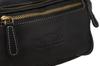 Leather Waist Bag 2506-MH-1908 Black