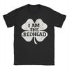 Lässiges Ich bin die Rothaarige Lustige Dibs auf die Rothaarige T-Shirts Unisex Rundhals Baumwolle T-Shirt Kurzarmshirts Einzigartige Kleidung