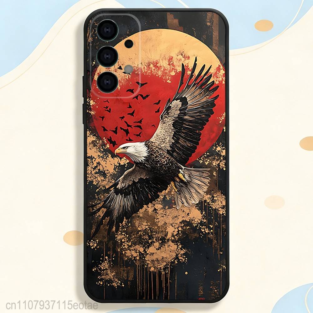 Eagle fly Cool art Case for Samsung Galaxy S26 S21 S25 FE S24 S23 Ultra S20 S9 S22 Plus S10 TPU Cover