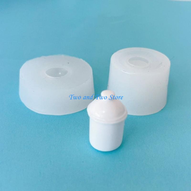 HX6F DIY Craft Moulds Miniature Candy Mold UV Resin Mold Silicone Material
