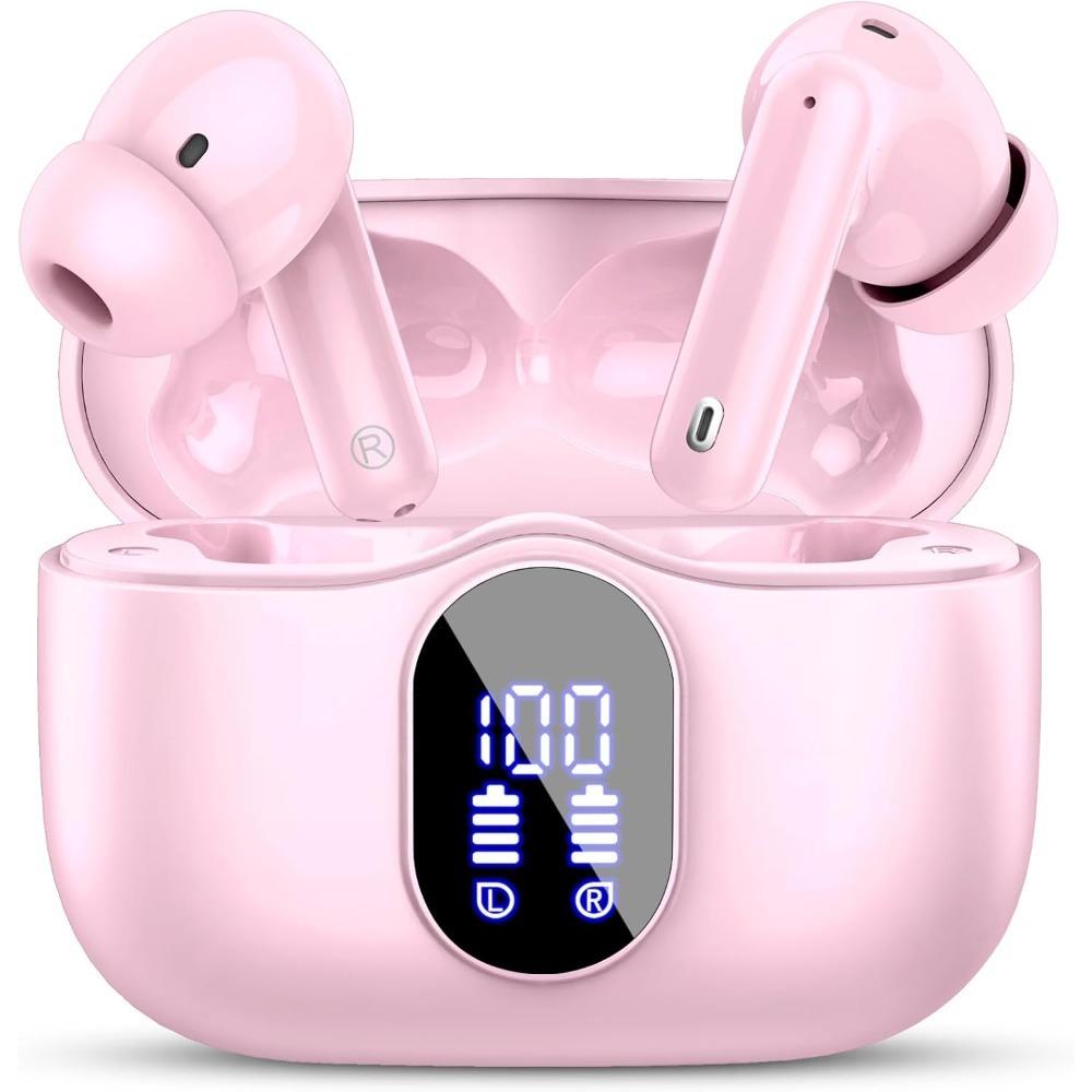 Wireless Earbuds Bluetooth 5.4 Headphones Bass Stereo EarBud