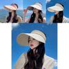 Womens Foldable Sun Hat With Wide Brim And Uv Protection For Beach And Outdoor Activities