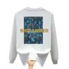 Trendige Marke Amerikanisches Langarm-T-Shirt Reine Baumwolle Herren Unterhemd Trendiger Herbst- und Winterpullover Herren- und Damen-Rundhals-Oberteil