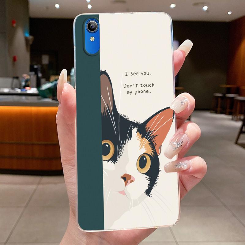 Casing For vivo Y91C Y90 Y1s vivo 2015 1820 Phone Case Luxury Dragon Cute Cool Boys Girls Transparent Soft silicone Back Cover