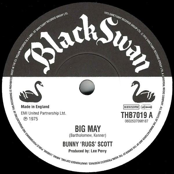 

7inch Record BUNNY SCOTT / NEVILLE GRANT - Big May / Sick And Tired THB7019 Trojan Records 2012 UK Reggae, Ska & Dub Used
