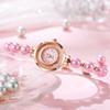 Mode Damen Uhren Luxus Imitation Strass Perlen Armbanduhr Reloj Mujer Mädchen Uhr Geschenk