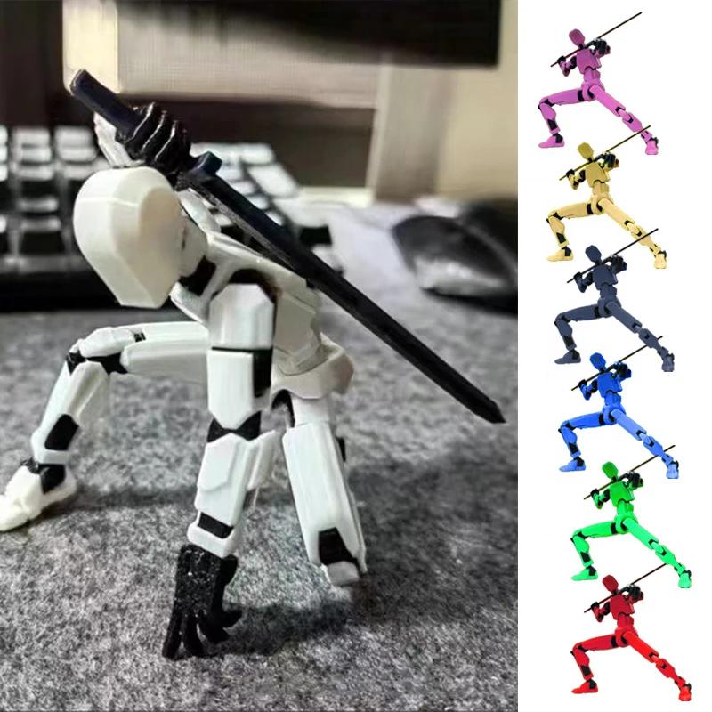 Creative Multi Jointed Movable Shapeshift Robot 30 3D Printed Mannequin Dummy Action Model Doll Toy