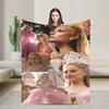 Couverture Pelucheuse Chaude Wicked 2 Film Musical Affiche Glinda Flanelle Housse Canapé-Lit Salon