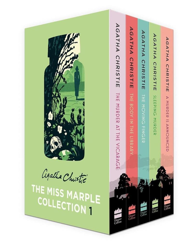 The Miss Marple Collection Books Combo 1-5 Paperback # O401 US -MH40