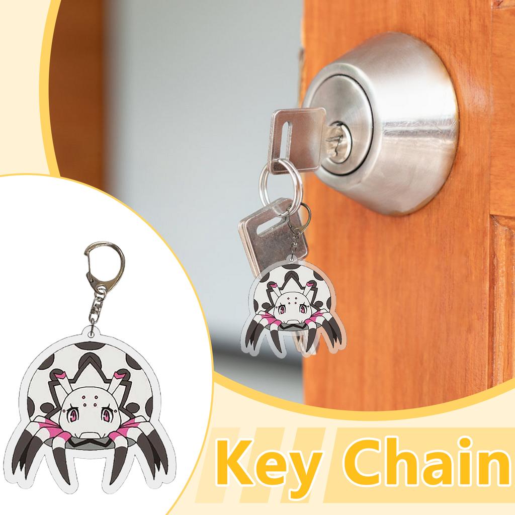 2D Anime Peripheral Cute Acrylic Keychain Pendant
