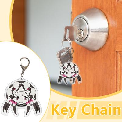 2D Anime Peripheral Cute Acrylic Keychain Pendant