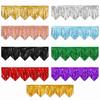 6.56ft Length Metallic Fringe Garland Tinsel Streamers Banner  Stage Party Decoration
