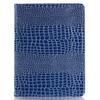 For iPad Pro 11 (2024) Case PU Leather Crocodile Texture Tablet Cover Auto Wake/Sleep