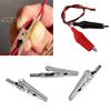 10A 4mm Alligator Clip Large Opening Insulated Electrical Test Clamps Suitable for Banana Plugs Socket
