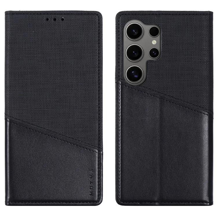 

MX109 For Samsung Galaxy S22 Ultra 5G Wallet Case RFID Blocking PU Leather Phone Cover