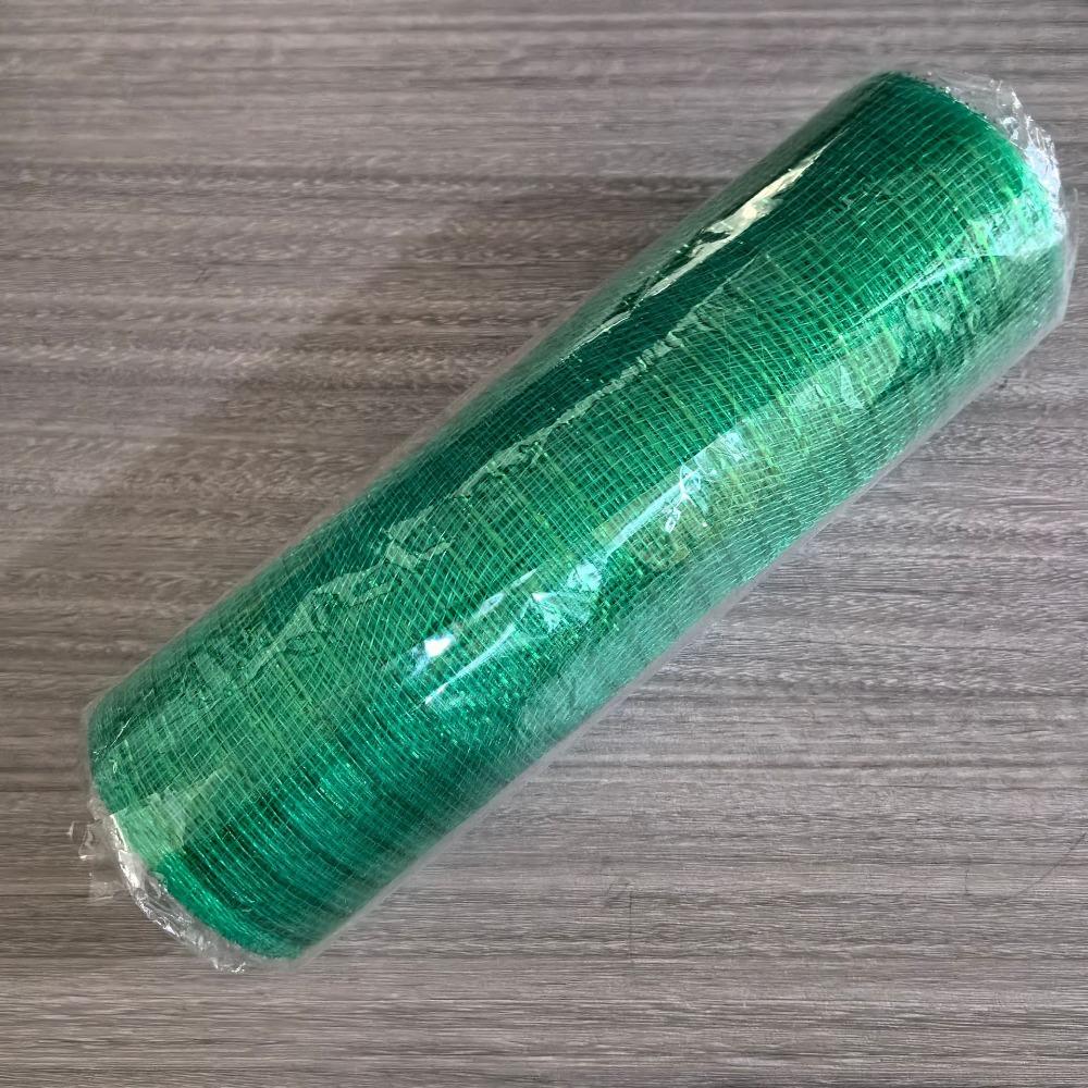 High Quality PP Christmas Decorative Ribbon 18 Colors Handmade Christmas Mesh Roll DIY Decoration Halloween Ribbon Christmas