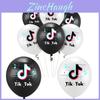 Balon din Latex Colorat și Distractiv cu Tematică Tiktok Perfect pentru Sărbătorile de Ziua de Naștere ale Copiilor și Adulților